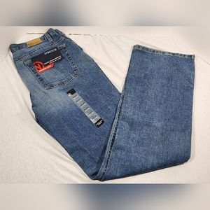 NWT Nautica Jeans Company Stretch Atlantic Jean Boot Cut Women's 12 x 33 Blue